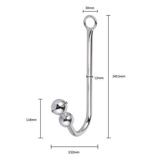 5334 Cuffs Collar Hook and Beaded with Elegant Anal 1225